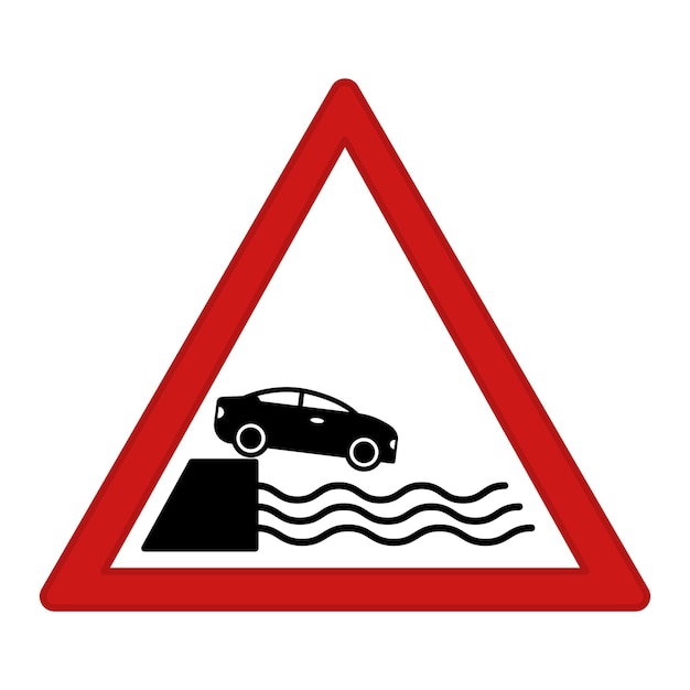 Departure to Embankment Red Sign