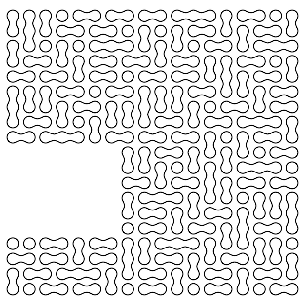 design element background with maze texture gorgeous graphic image template white black tone for book psychology creative problem solving logical thinking it technology vector illustration eps10