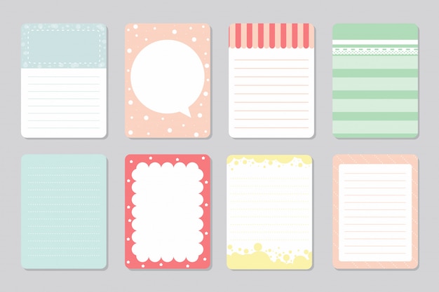 design elements for notebook