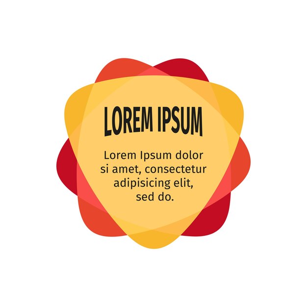 Design elements for the abstract colorful background color triangular stickers with the text web