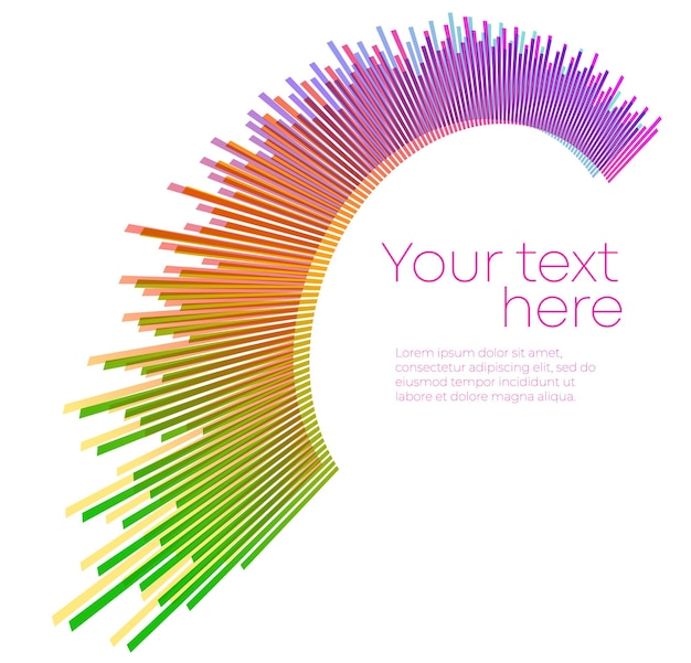 design elements symbol editable color halftone frame circle pattern on white background vector illustration eps 10 frame with rainbow random gradient round border icon using halftone circle dots