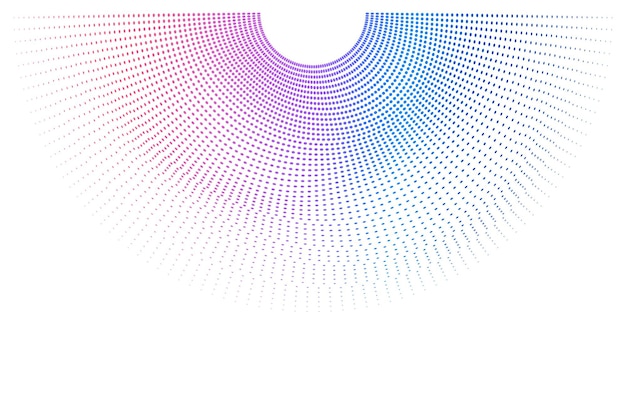 design elements symbol editable color halftone frame circle pattern on white background vector illustration eps 10 frame with rainbow random gradient round border icon using halftone circle dots
