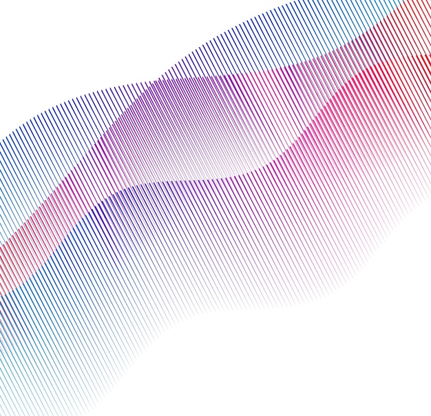 design elements wave of many purple lines circle ring abstract vertical wavy stripes on white background isolated vector illustration eps 10 colourful waves with lines created using blend tool