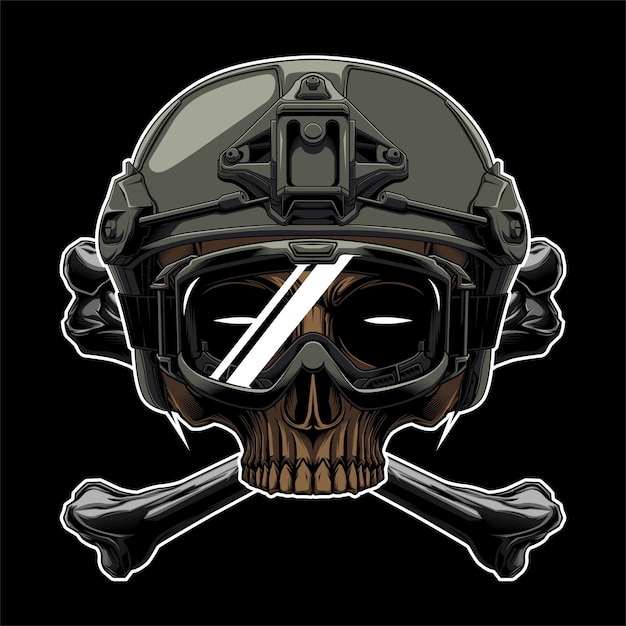 design vector army color in the dark beground