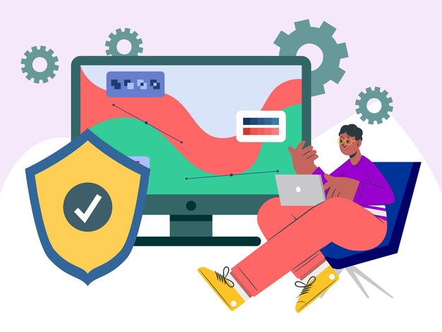 design verification concept illustrationstylish and beautiful
