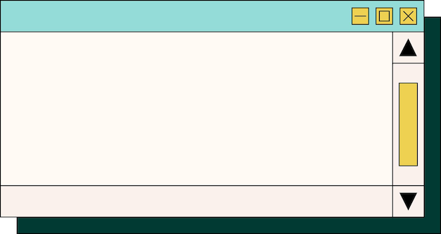 desktop browser and dialog window templates computer user interface elements