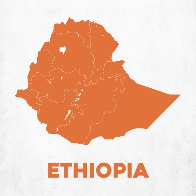 Detailed Ethiopia Map