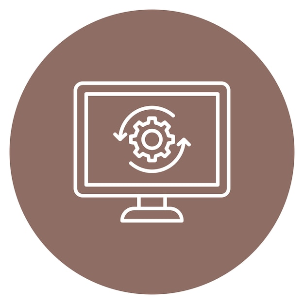 Dev Environment icon vector image Can be used for Computer Science