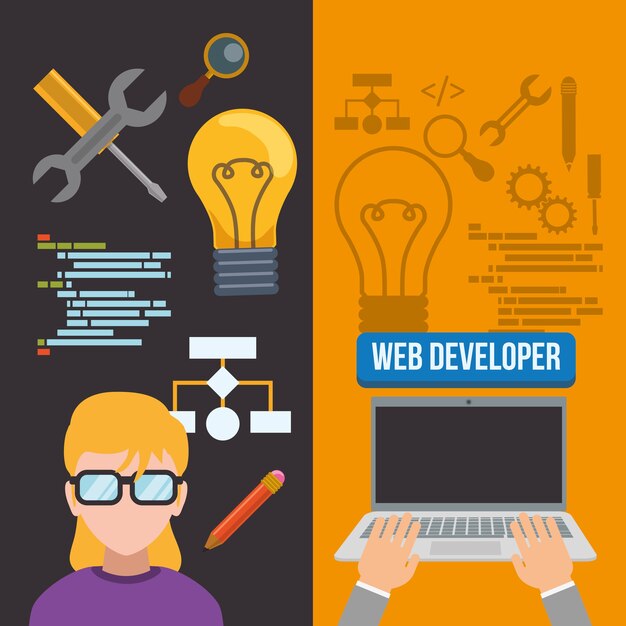 Developer web responsive design