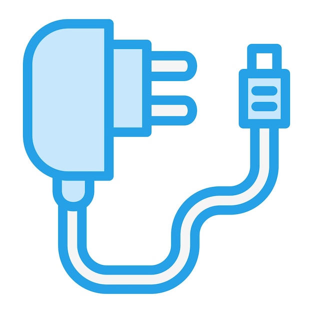 Device Plug Vector Icon Design Illustration