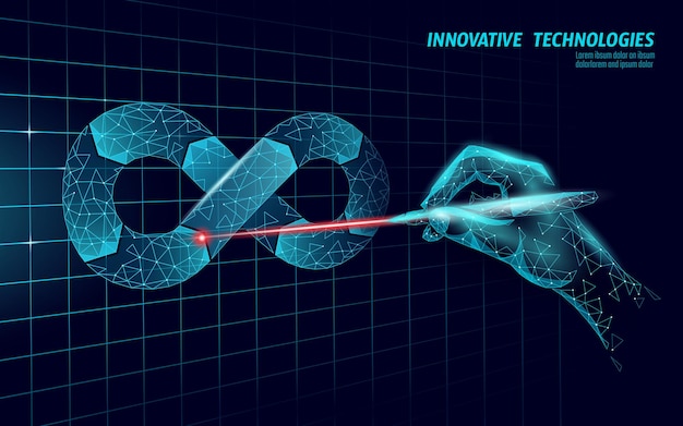 devops software development operations infinity symbol
