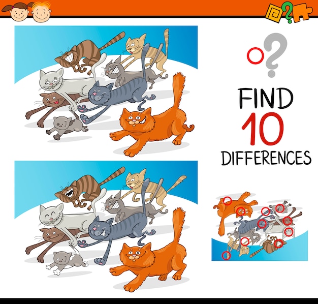 differences game for children