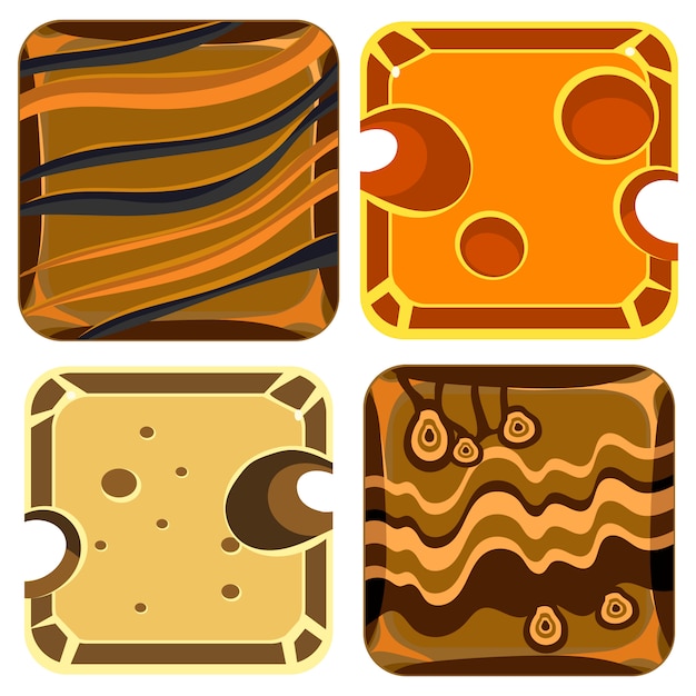 Different Materials and Textures Collection