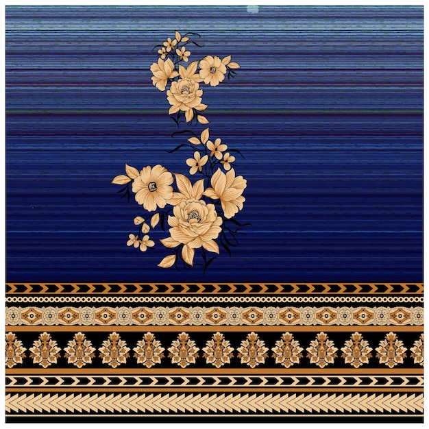digital and textile design pattern