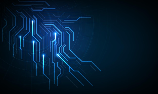 Digital brain circuit of AI Artificial Intelligence with data engineering and processing Customer service AI chatbot AI prompt assignment technology business intelligence