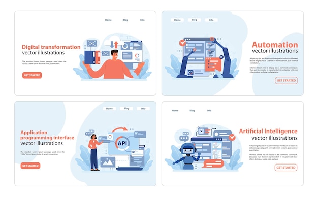 Digital business toolkit essential visuals for digital transformation automation api integration and