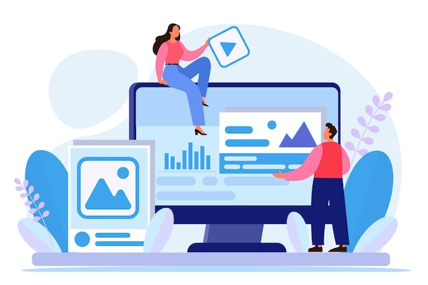 Digital Marketing Illustration