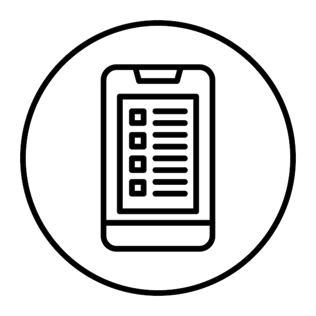 Digital Receipt Vector Icons