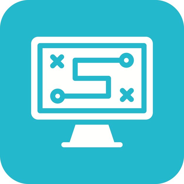 Digital Strategy vector icon Can be used for Digital Marketing iconset
