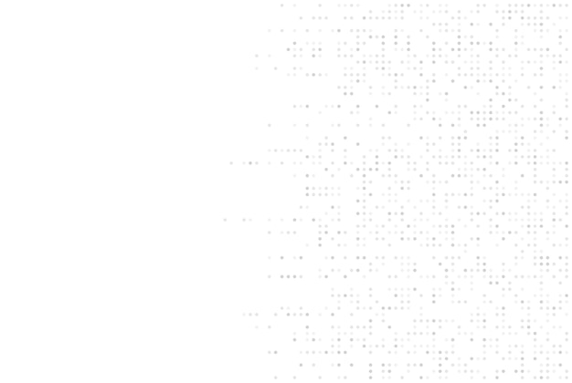Digital technology background Digital data dots gray pattern pixel background