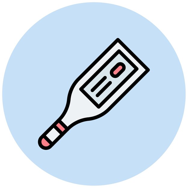 Digital Thermometer icon vector image Can be used for Nursing