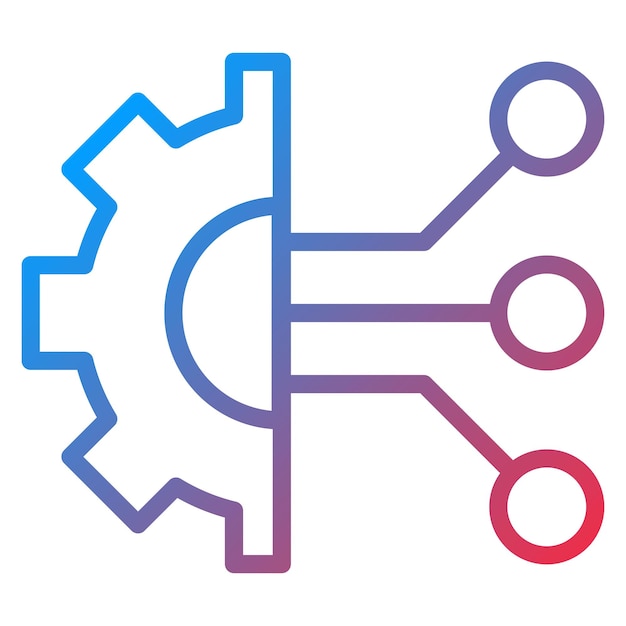 digital transformation icon vector image can be used for survey