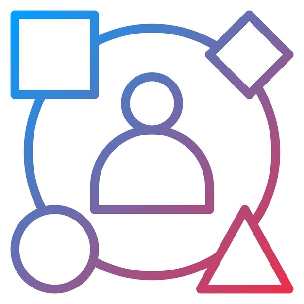 Diversity icon vector image Can be used for Hiring Process