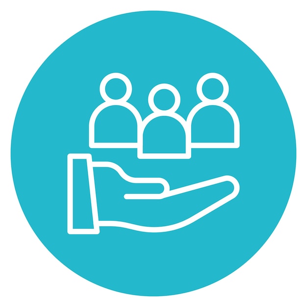 Diversity icon vector image Can be used for Leadership
