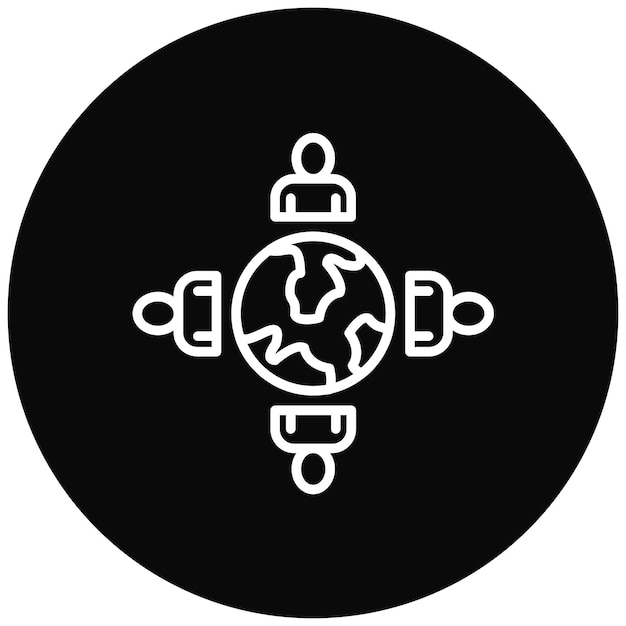 diversity vector icon can be used for core values iconset