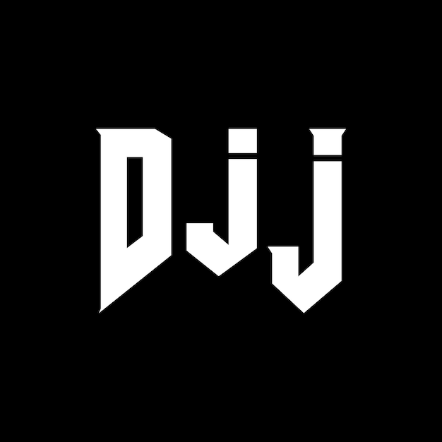 djj letter logo design for technology company djj logo design black and white color combination djj logo djj vector djj design djj icon djj alphabet djj typography logo design