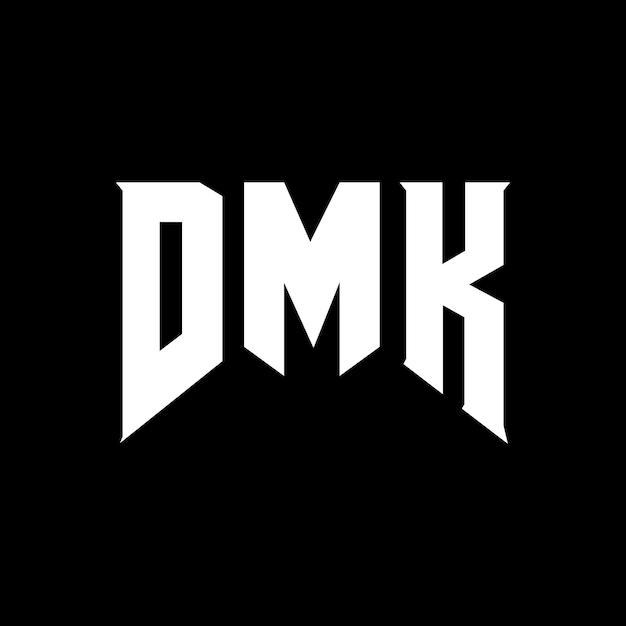dmk letter logo design for technology company dmk logo design black and white color combination dmk logo dmk vector dmk design dmk icon dmk alphabet dmk typography logo design