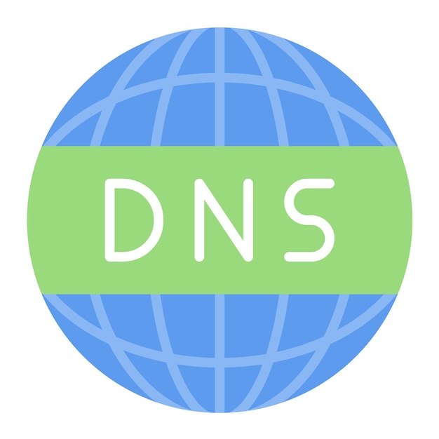 DNS Vector Illustration Style