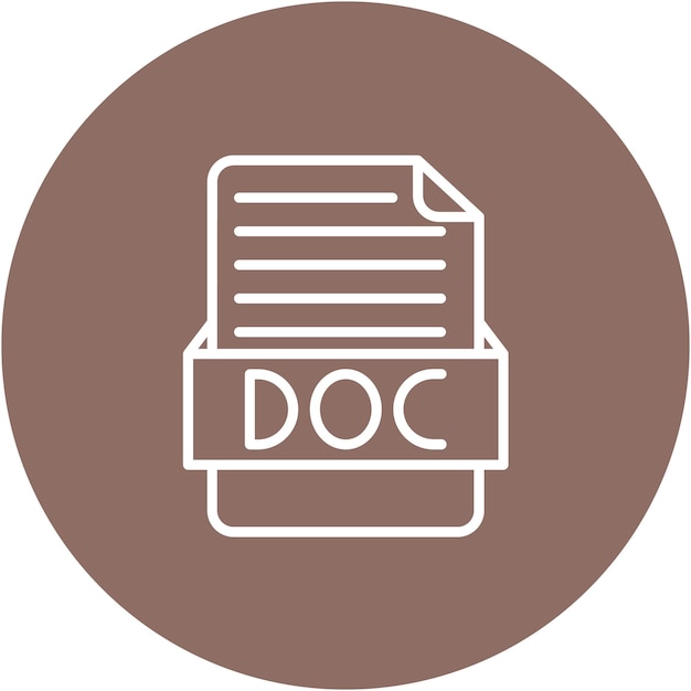 DOC Vector Illustration Style