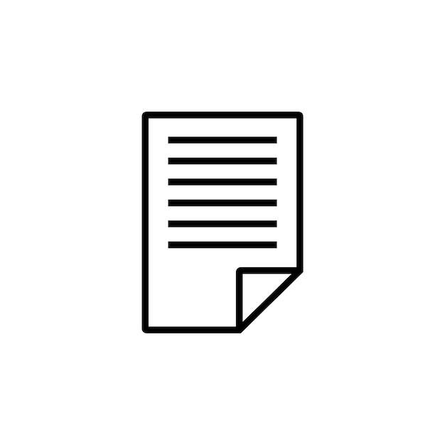 Document File Flat Icon