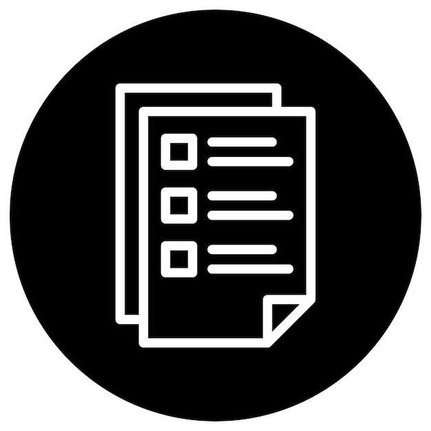 Document Vector Icon Design Illustration