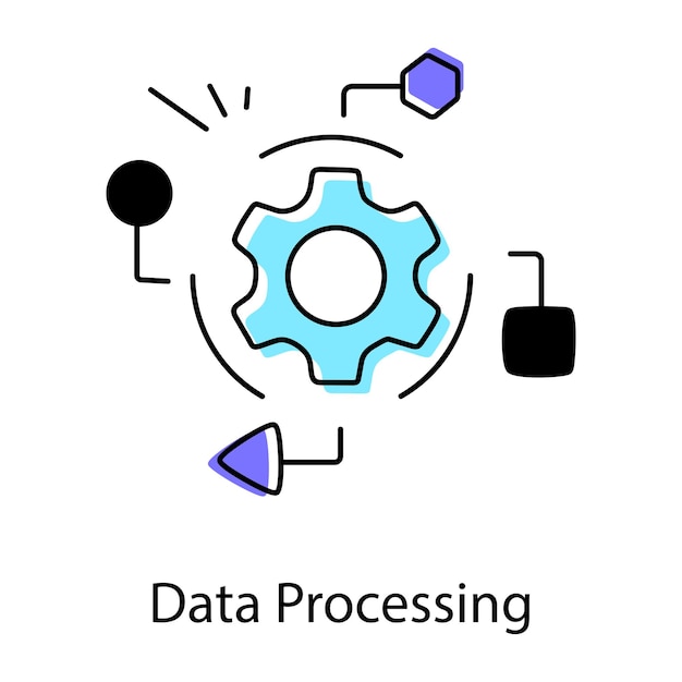 Doodle Style Workflow Icon