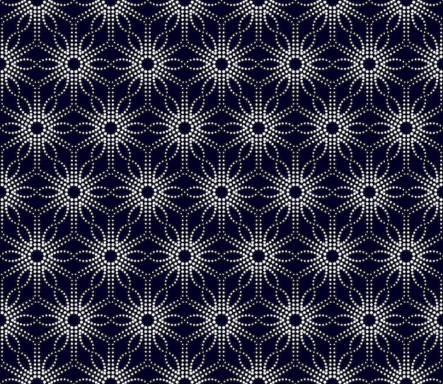 Dotted pattern seamless texture vector