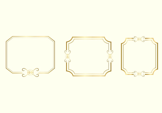 double rectangle frame template, double line frame, draft element, geometric, vector illustration.