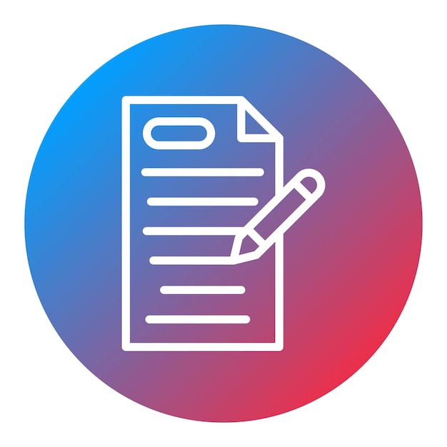 Draft icon vector image Can be used for Literature
