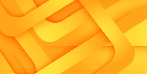dynamic abstract orange liquid gradient color geometric fluid shape background eps10 vector