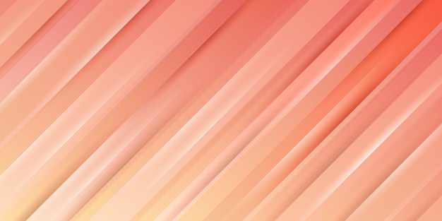 dynamic colorful gradient of orange stripe background