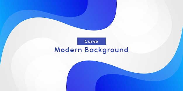 dynamic gradient blue curve background