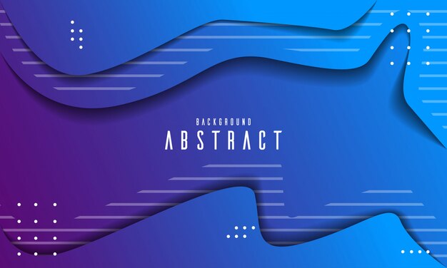 Dynamic gradient modern abstract background