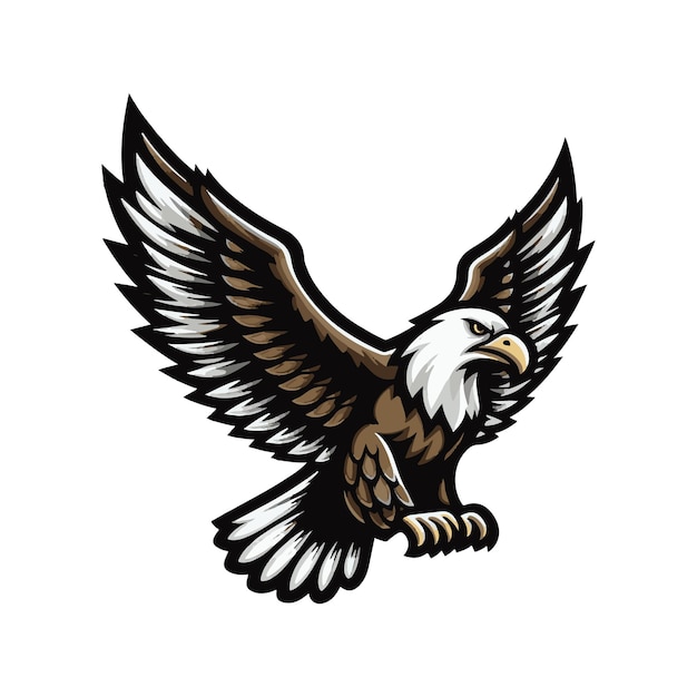 eagle clip art vector