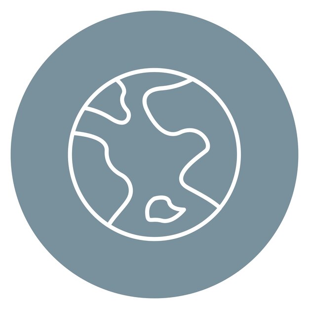 Earth icon vector image Can be used for Earth Day