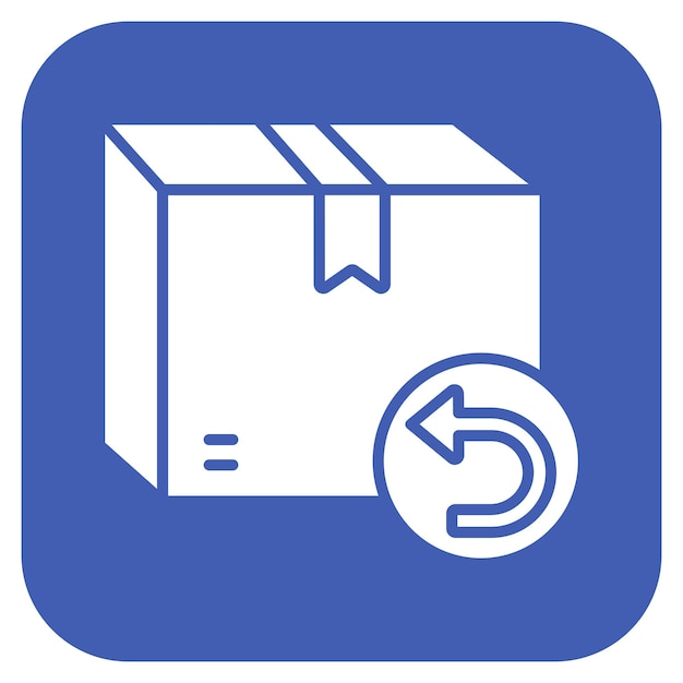 easy return icon vector image can be used for shipping