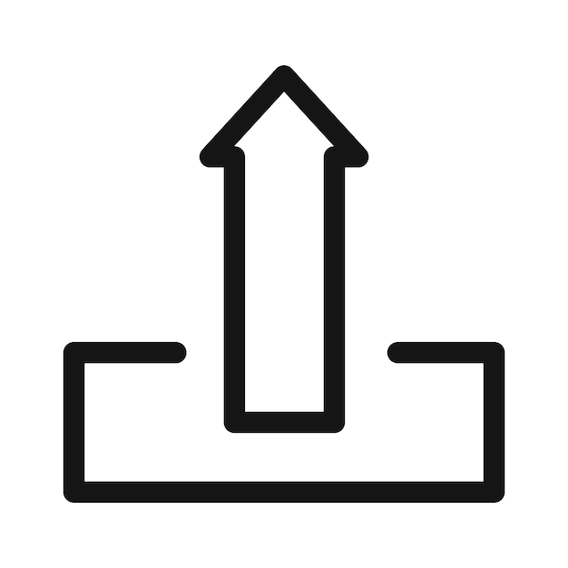 easy upload icon perfect for file sharing and digital media