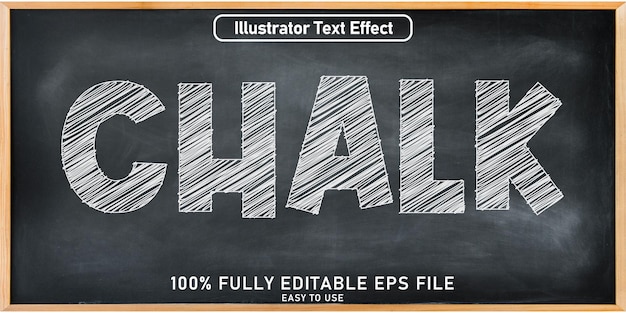 edit table text effect chalk