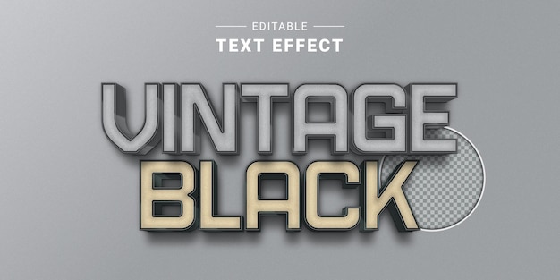 Editable 3D Text Effect Generator Graphic Style Mockup