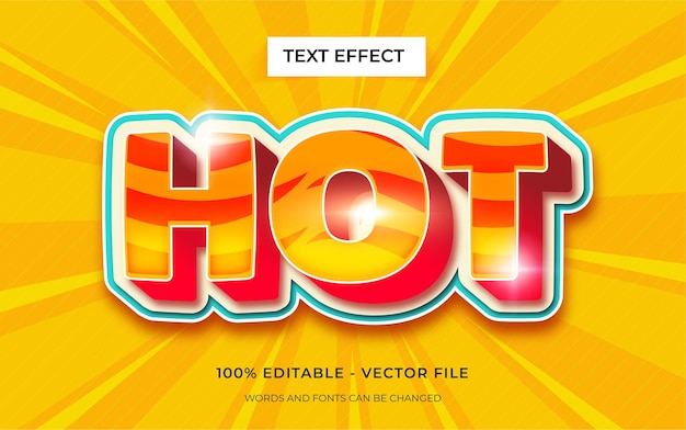 editable 3d text effect or graphic text style